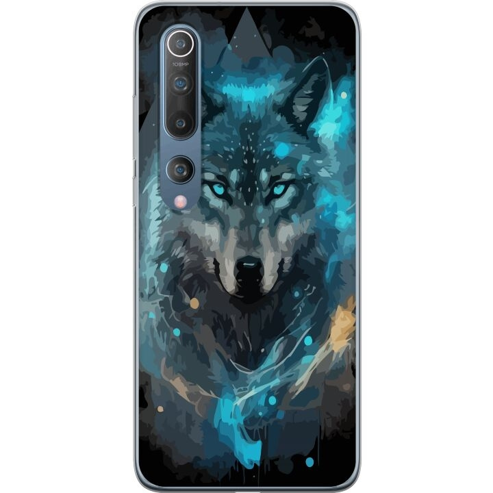 Mobile case for Xiaomi Mi 10 5G with Wolf design in the group SMARTPHONE & TABLETS / Phone cases / Xiaomi at TP E-commerce Nordic AB (A64471)