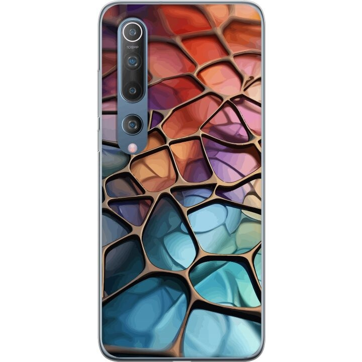 Mobile case for Xiaomi Mi 10 5G with Metallic pattern design in the group SMARTPHONE & TABLETS / Phone cases / Xiaomi at TP E-commerce Nordic AB (A64476)