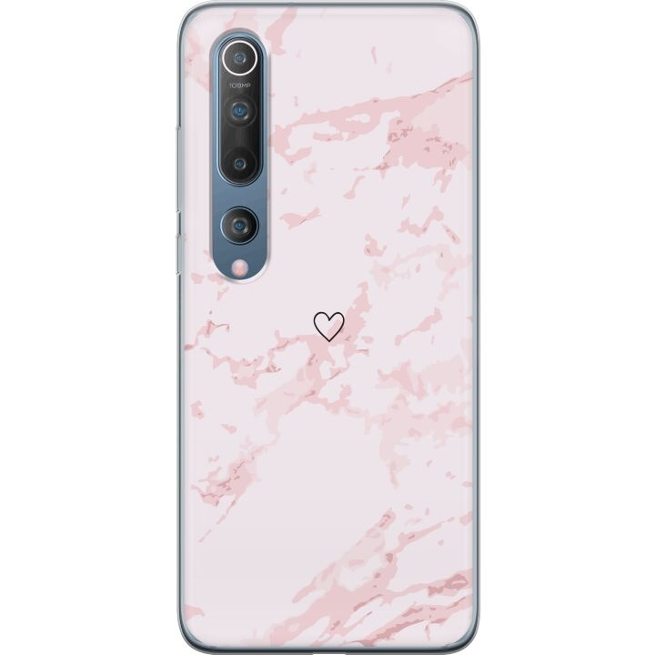 Mobile case for Xiaomi Mi 10 5G with Pink Heart design in the group SMARTPHONE & TABLETS / Phone cases / Xiaomi at TP E-commerce Nordic AB (A64489)