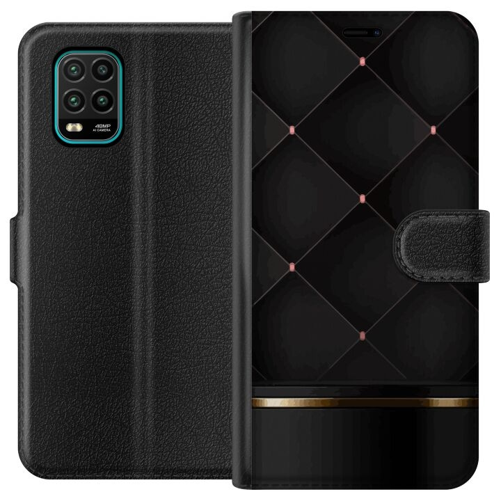 Wallet case for Xiaomi Mi 10 Lite 5G with Luxury line design in the group SMARTPHONE & TABLETS / Phone cases / Xiaomi at TP E-commerce Nordic AB (A64508)