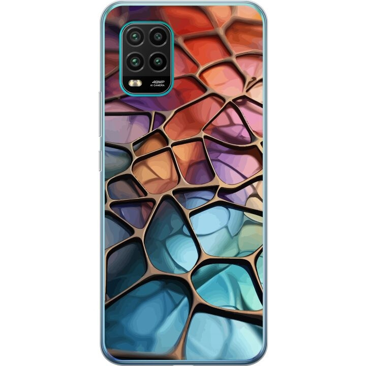 Mobile case for Xiaomi Mi 10 Lite 5G with Metallic pattern design in the group SMARTPHONE & TABLETS / Phone cases / Xiaomi at TP E-commerce Nordic AB (A64530)