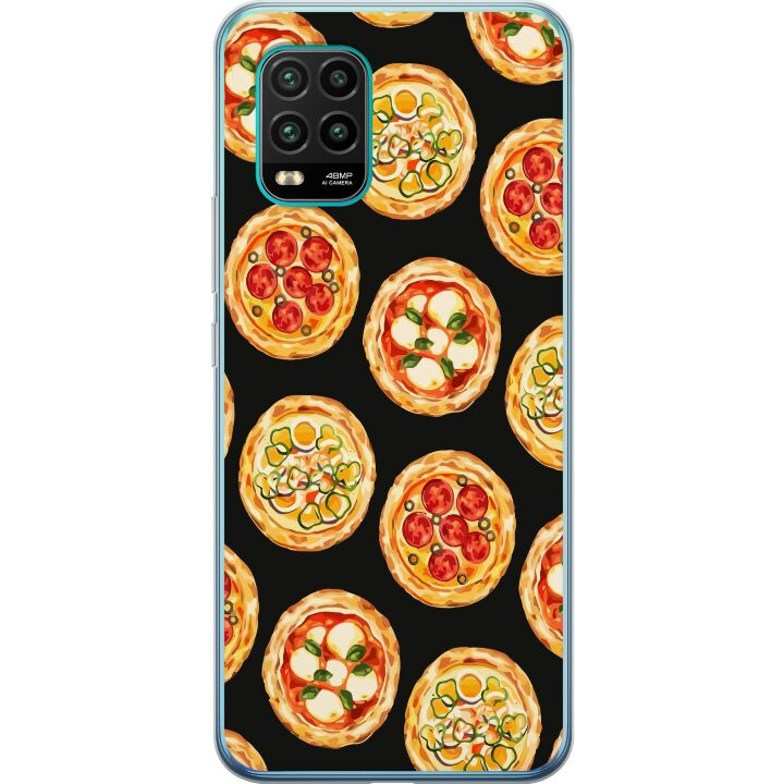 Mobile case for Xiaomi Mi 10 Lite 5G with Pizza design in the group SMARTPHONE & TABLETS / Phone cases / Xiaomi at TP E-commerce Nordic AB (A64533)