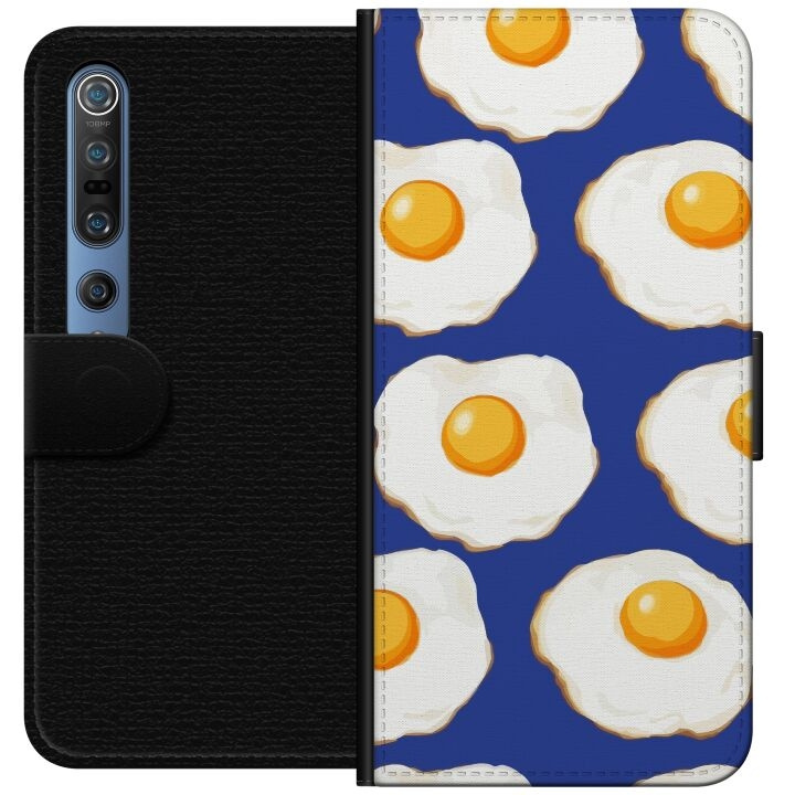 Wallet case for Xiaomi Mi 10 Pro 5G with Fried eggs design in the group SMARTPHONE & TABLETS / Phone cases / Xiaomi at TP E-commerce Nordic AB (A64553)