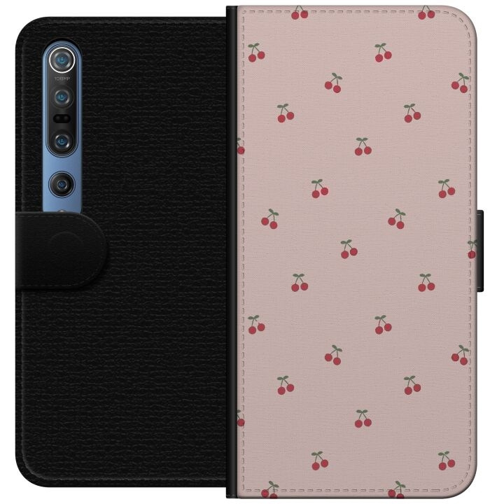 Wallet case for Xiaomi Mi 10 Pro 5G with Cherry design in the group SMARTPHONE & TABLETS / Phone cases / Xiaomi at TP E-commerce Nordic AB (A64554)