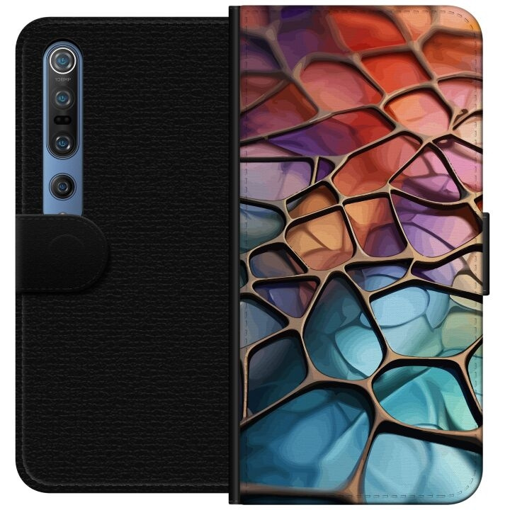 Wallet case for Xiaomi Mi 10 Pro 5G with Metallic pattern design in the group SMARTPHONE & TABLETS / Phone cases / Xiaomi at TP E-commerce Nordic AB (A64557)