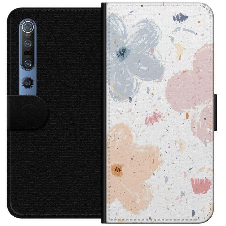 Wallet case for Xiaomi Mi 10 Pro 5G with Flowers design in the group SMARTPHONE & TABLETS / Phone cases / Xiaomi at TP E-commerce Nordic AB (A64559)