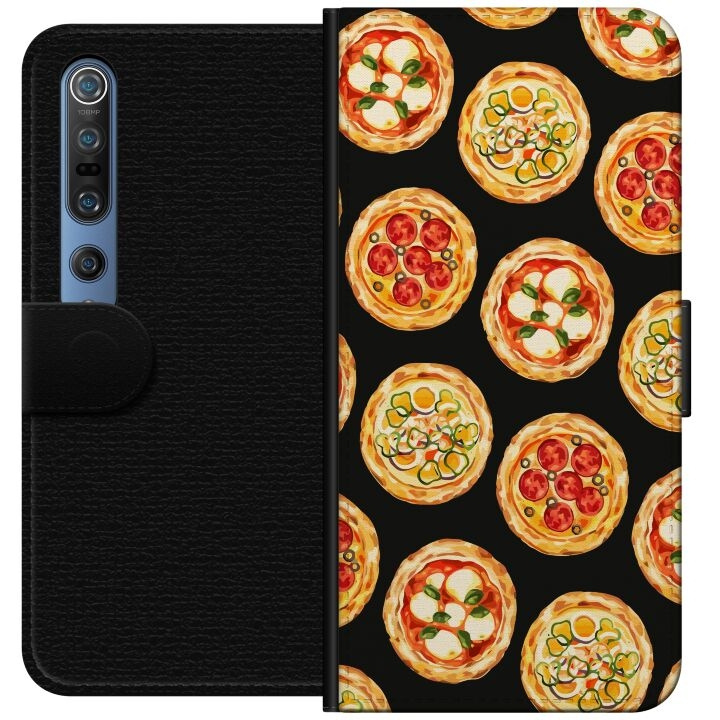 Wallet case for Xiaomi Mi 10 Pro 5G with Pizza design in the group SMARTPHONE & TABLETS / Phone cases / Xiaomi at TP E-commerce Nordic AB (A64560)