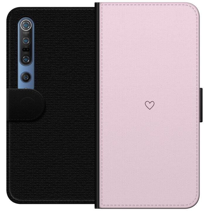 Wallet case for Xiaomi Mi 10 Pro 5G with Heart design in the group SMARTPHONE & TABLETS / Phone cases / Xiaomi at TP E-commerce Nordic AB (A64566)