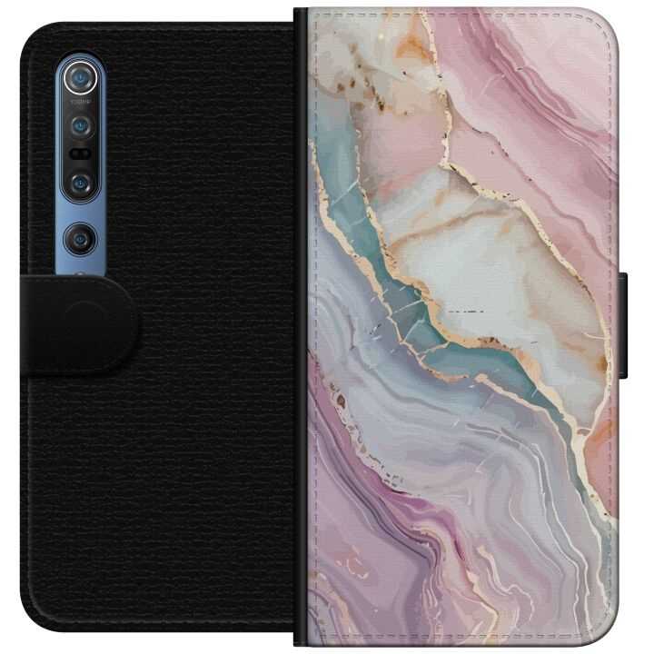 Wallet case for Xiaomi Mi 10 Pro 5G with Marble design in the group SMARTPHONE & TABLETS / Phone cases / Xiaomi at TP E-commerce Nordic AB (A64569)