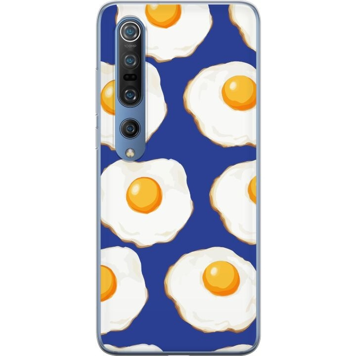 Mobile case for Xiaomi Mi 10 Pro 5G with Fried eggs design in the group SMARTPHONE & TABLETS / Phone cases / Xiaomi at TP E-commerce Nordic AB (A64580)