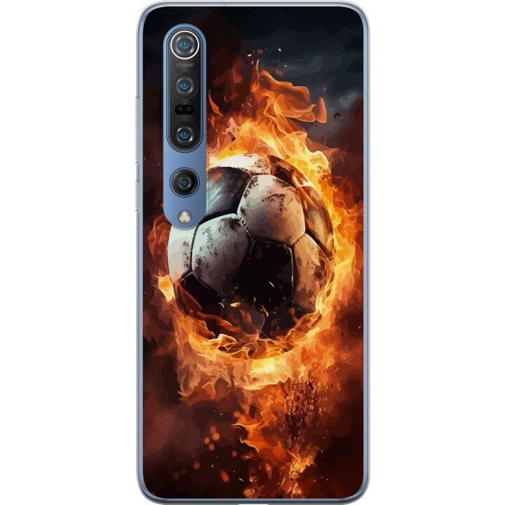 Mobile case for Xiaomi Mi 10 Pro 5G with Football design in the group SMARTPHONE & TABLETS / Phone cases / Xiaomi at TP E-commerce Nordic AB (A64595)