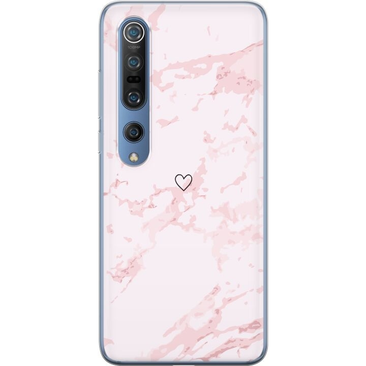 Mobile case for Xiaomi Mi 10 Pro 5G with Pink Heart design in the group SMARTPHONE & TABLETS / Phone cases / Xiaomi at TP E-commerce Nordic AB (A64597)