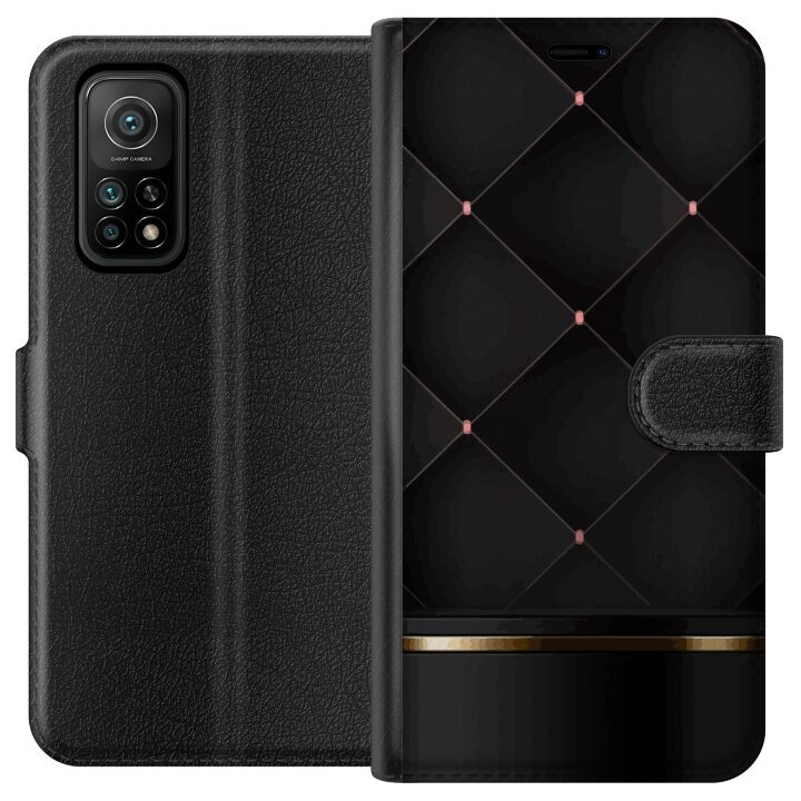 Wallet case for Xiaomi Mi 10T 5G with Luxury line design in the group SMARTPHONE & TABLETS / Phone cases / Xiaomi at TP E-commerce Nordic AB (A64616)