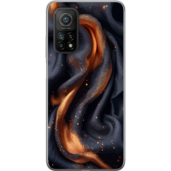 Mobile case for Xiaomi Mi 10T 5G with Fiery silk design in the group SMARTPHONE & TABLETS / Phone cases / Xiaomi at TP E-commerce Nordic AB (A64629)