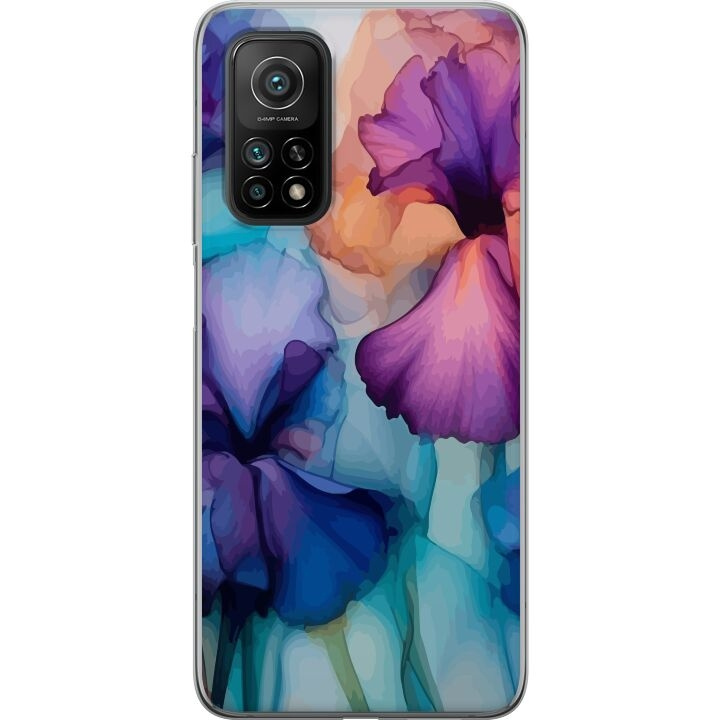 Mobile case for Xiaomi Mi 10T 5G with Magical flowers design in the group SMARTPHONE & TABLETS / Phone cases / Xiaomi at TP E-commerce Nordic AB (A64631)