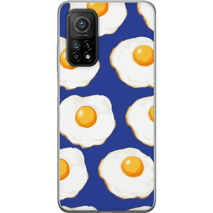 Mobile case for Xiaomi Mi 10T 5G with Fried eggs design in the group SMARTPHONE & TABLETS / Phone cases / Xiaomi at TP E-commerce Nordic AB (A64634)