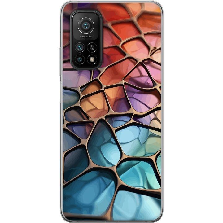 Mobile case for Xiaomi Mi 10T 5G with Metallic pattern design in the group SMARTPHONE & TABLETS / Phone cases / Xiaomi at TP E-commerce Nordic AB (A64638)