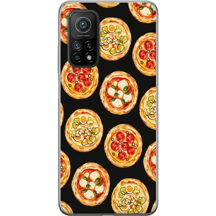 Mobile case for Xiaomi Mi 10T 5G with Pizza design in the group SMARTPHONE & TABLETS / Phone cases / Xiaomi at TP E-commerce Nordic AB (A64641)