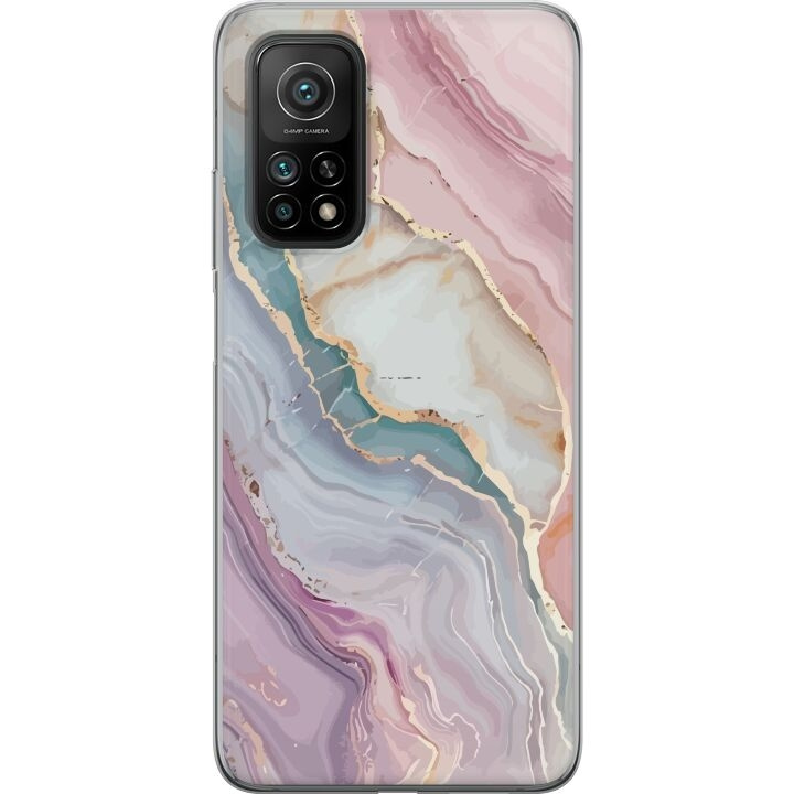 Mobile case for Xiaomi Mi 10T 5G with Marble design in the group SMARTPHONE & TABLETS / Phone cases / Xiaomi at TP E-commerce Nordic AB (A64650)