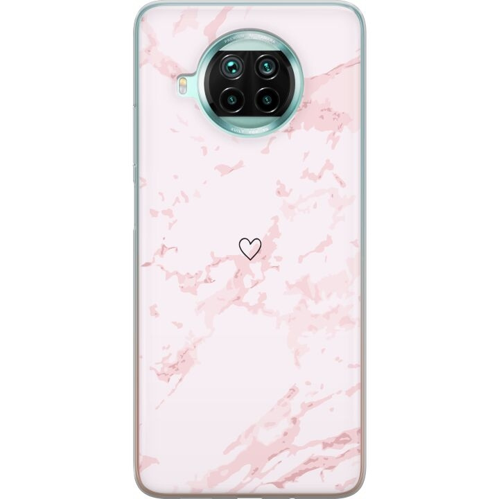 Mobile case for Xiaomi Mi 10T Lite 5G with Pink Heart design in the group SMARTPHONE & TABLETS / Phone cases / Xiaomi at TP E-commerce Nordic AB (A64678)