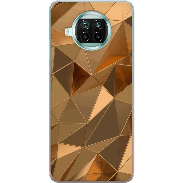 Mobile case for Xiaomi Mi 10T Lite 5G with 3D Gold design in the group SMARTPHONE & TABLETS / Phone cases / Xiaomi at TP E-commerce Nordic AB (A64679)