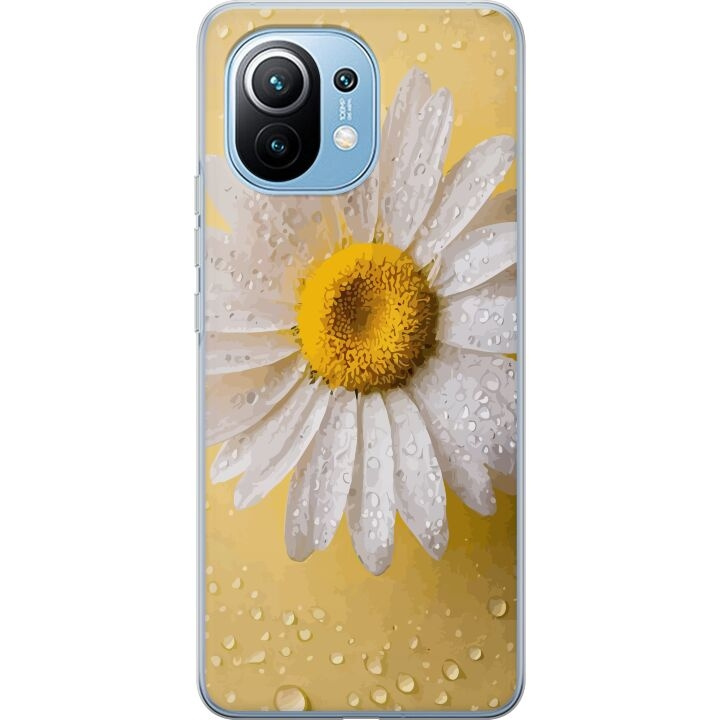 Mobile case for Xiaomi Mi 11 with Porslinsblomma design in the group SMARTPHONE & TABLETS / Phone cases / Xiaomi at TP E-commerce Nordic AB (A64763)