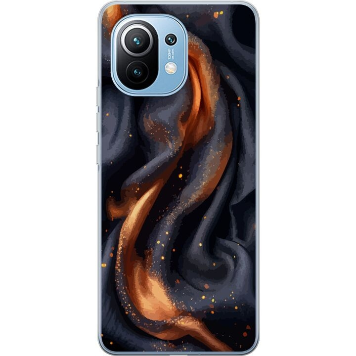 Mobile case for Xiaomi Mi 11 with Fiery silk design in the group SMARTPHONE & TABLETS / Phone cases / Xiaomi at TP E-commerce Nordic AB (A64764)