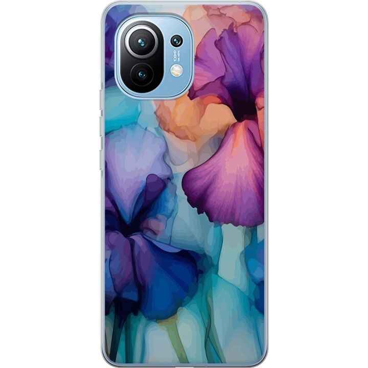 Mobile case for Xiaomi Mi 11 with Magical flowers design in the group SMARTPHONE & TABLETS / Phone cases / Xiaomi at TP E-commerce Nordic AB (A64766)