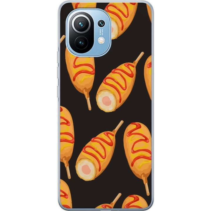 Mobile case for Xiaomi Mi 11 with Chicken drumstick design in the group SMARTPHONE & TABLETS / Phone cases / Xiaomi at TP E-commerce Nordic AB (A64772)