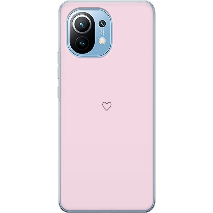 Mobile case for Xiaomi Mi 11 with Heart design in the group SMARTPHONE & TABLETS / Phone cases / Xiaomi at TP E-commerce Nordic AB (A64782)