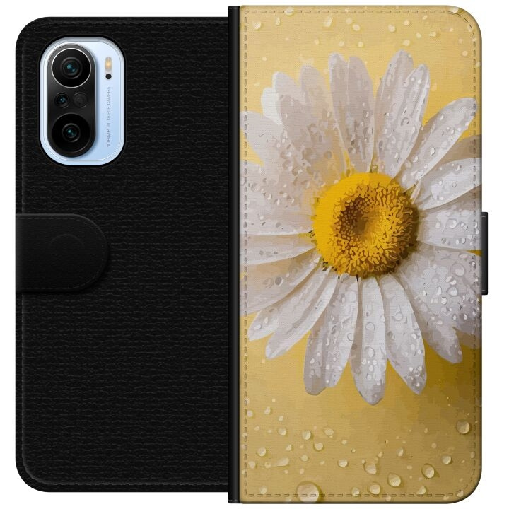 Wallet case for Xiaomi Mi 11i with Porslinsblomma design in the group SMARTPHONE & TABLETS / Phone cases / Xiaomi at TP E-commerce Nordic AB (A64790)