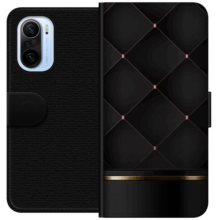 Wallet case for Xiaomi Mi 11i with Luxury line design in the group SMARTPHONE & TABLETS / Phone cases / Xiaomi at TP E-commerce Nordic AB (A64805)