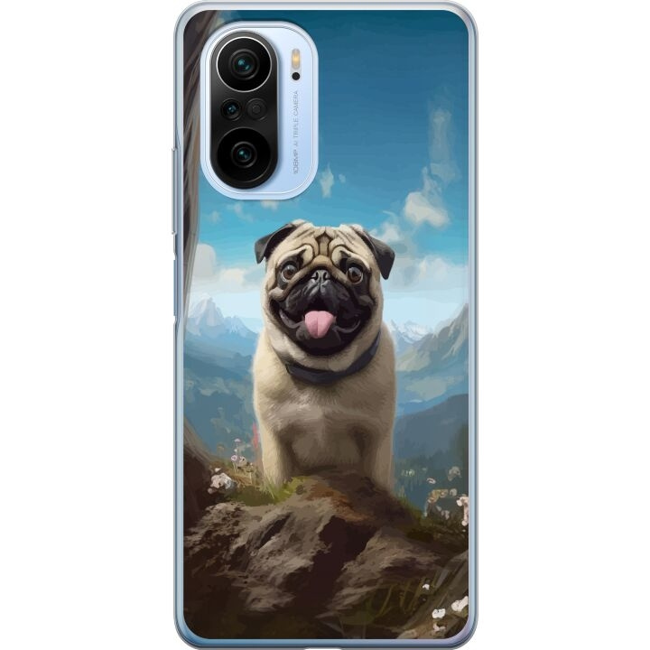 Mobile case for Xiaomi Mi 11i with Happy Dog design in the group SMARTPHONE & TABLETS / Phone cases / Xiaomi at TP E-commerce Nordic AB (A64835)