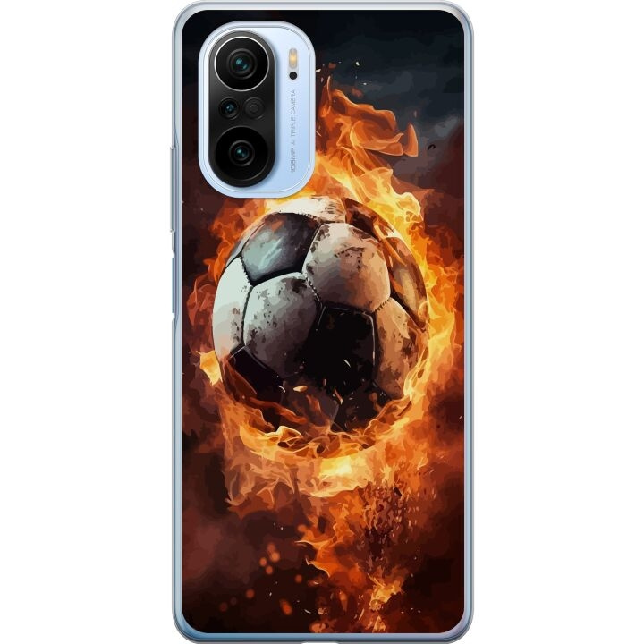 Mobile case for Xiaomi Mi 11i with Football design in the group SMARTPHONE & TABLETS / Phone cases / Xiaomi at TP E-commerce Nordic AB (A64838)