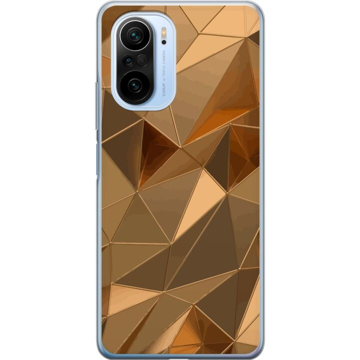 Mobile case for Xiaomi Mi 11i with 3D Gold design in the group SMARTPHONE & TABLETS / Phone cases / Xiaomi at TP E-commerce Nordic AB (A64841)