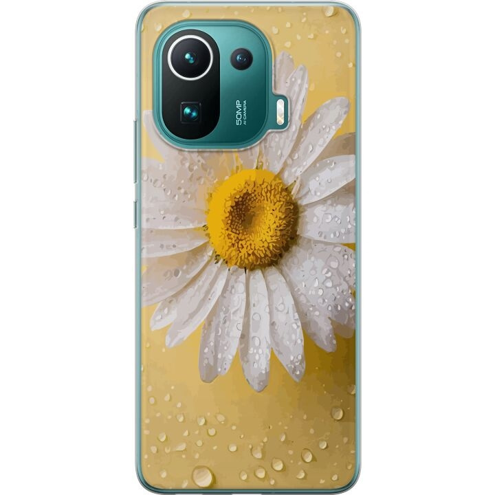 Mobile case for Xiaomi Mi 11 Pro with Porslinsblomma design in the group SMARTPHONE & TABLETS / Phone cases / Xiaomi at TP E-commerce Nordic AB (A64925)