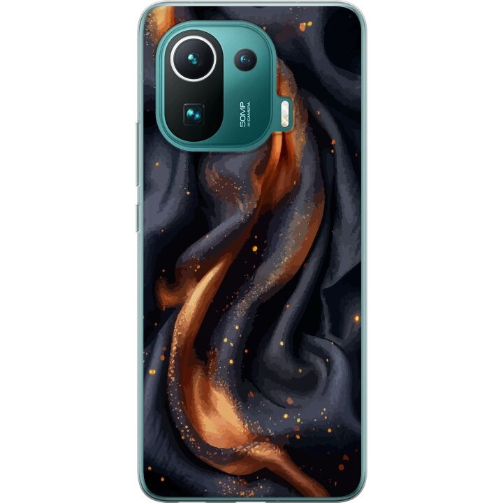 Mobile case for Xiaomi Mi 11 Pro with Fiery silk design in the group SMARTPHONE & TABLETS / Phone cases / Xiaomi at TP E-commerce Nordic AB (A64926)