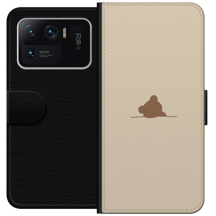 Wallet case for Xiaomi Mi 11 Ultra with Nalle design in the group SMARTPHONE & TABLETS / Phone cases / Xiaomi at TP E-commerce Nordic AB (A64972)