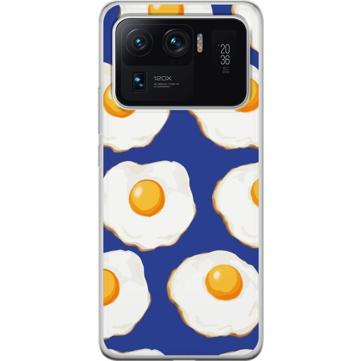 Mobile case for Xiaomi Mi 11 Ultra with Fried eggs design in the group SMARTPHONE & TABLETS / Phone cases / Xiaomi at TP E-commerce Nordic AB (A64985)