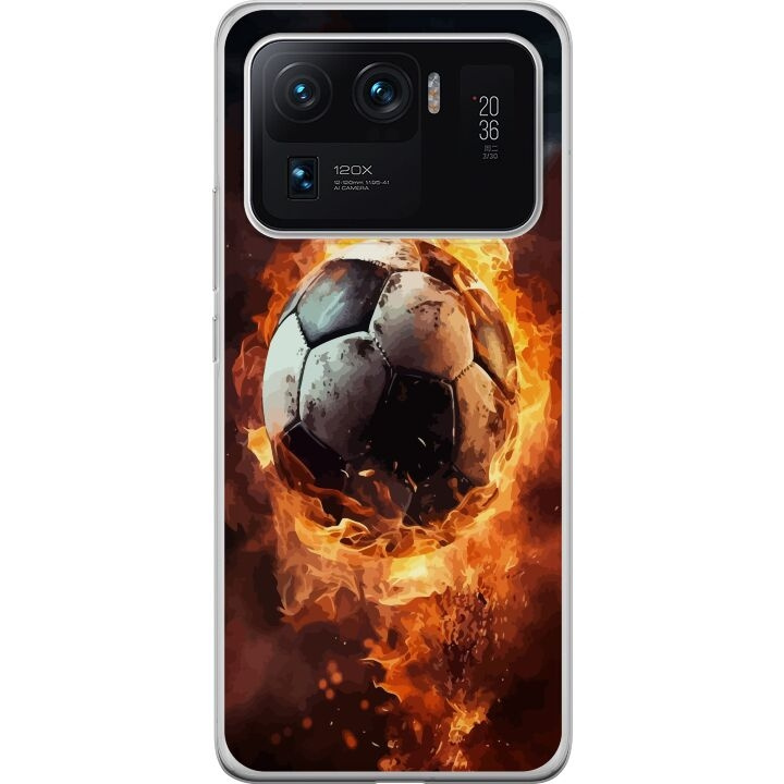 Mobile case for Xiaomi Mi 11 Ultra with Football design in the group SMARTPHONE & TABLETS / Phone cases / Xiaomi at TP E-commerce Nordic AB (A65000)