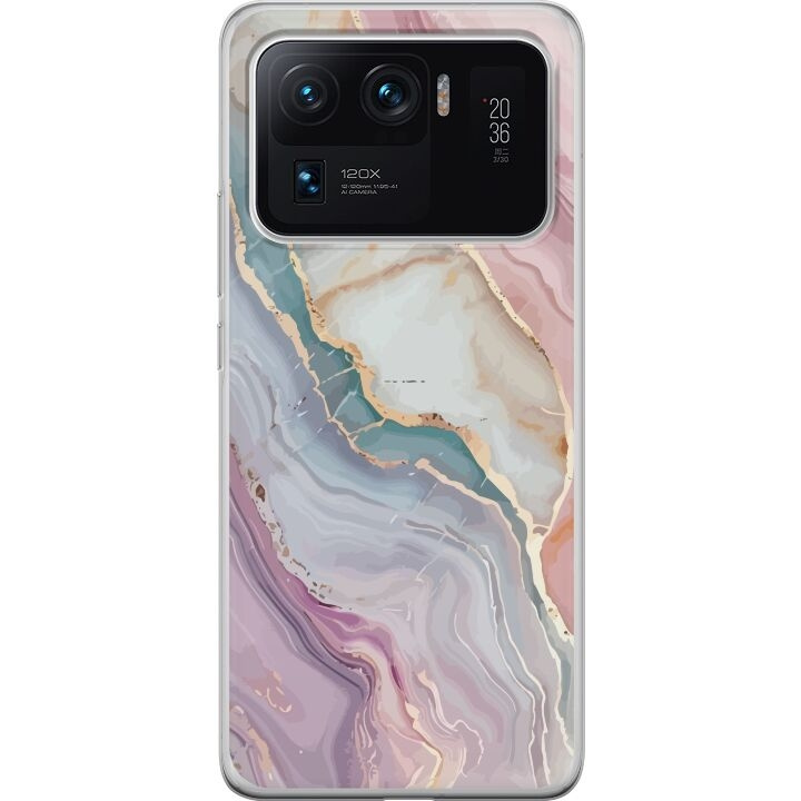 Mobile case for Xiaomi Mi 11 Ultra with Marble design in the group SMARTPHONE & TABLETS / Phone cases / Xiaomi at TP E-commerce Nordic AB (A65001)