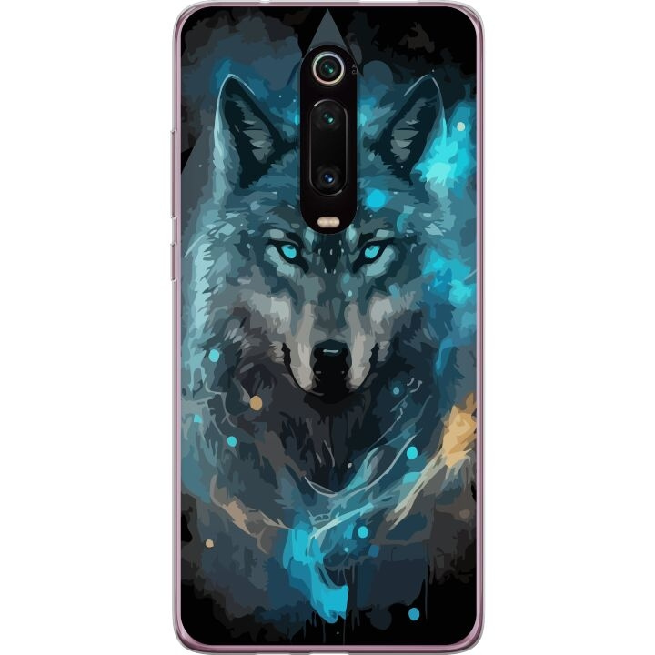 Mobile case for Xiaomi Mi 9T Pro with Wolf design in the group SMARTPHONE & TABLETS / Phone cases / Xiaomi at TP E-commerce Nordic AB (A65011)