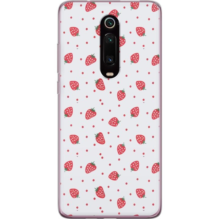 Mobile case for Xiaomi Mi 9T Pro with Strawberries design in the group SMARTPHONE & TABLETS / Phone cases / Xiaomi at TP E-commerce Nordic AB (A65023)