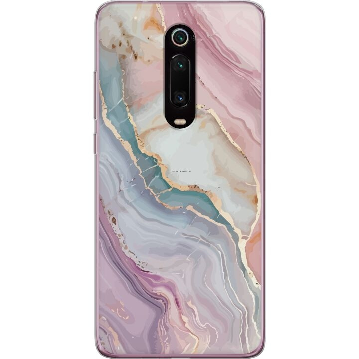 Mobile case for Xiaomi Mi 9T Pro with Marble design in the group SMARTPHONE & TABLETS / Phone cases / Xiaomi at TP E-commerce Nordic AB (A65028)