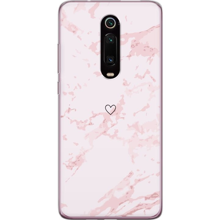 Mobile case for Xiaomi Mi 9T Pro with Pink Heart design in the group SMARTPHONE & TABLETS / Phone cases / Xiaomi at TP E-commerce Nordic AB (A65029)