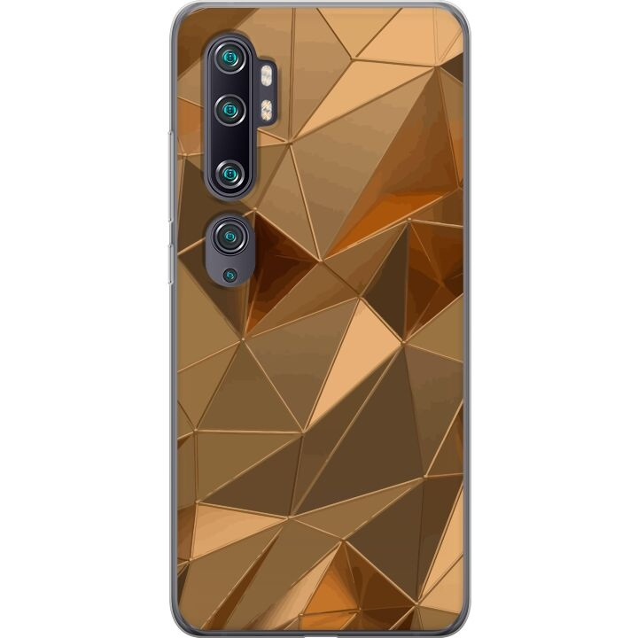 Mobile case for Xiaomi Mi Note 10 with 3D Gold design in the group SMARTPHONE & TABLETS / Phone cases / Xiaomi at TP E-commerce Nordic AB (A65057)