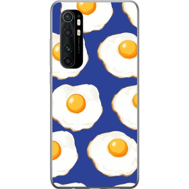 Mobile case for Xiaomi Mi Note 10 Lite with Fried eggs design in the group SMARTPHONE & TABLETS / Phone cases / Xiaomi at TP E-commerce Nordic AB (A65066)