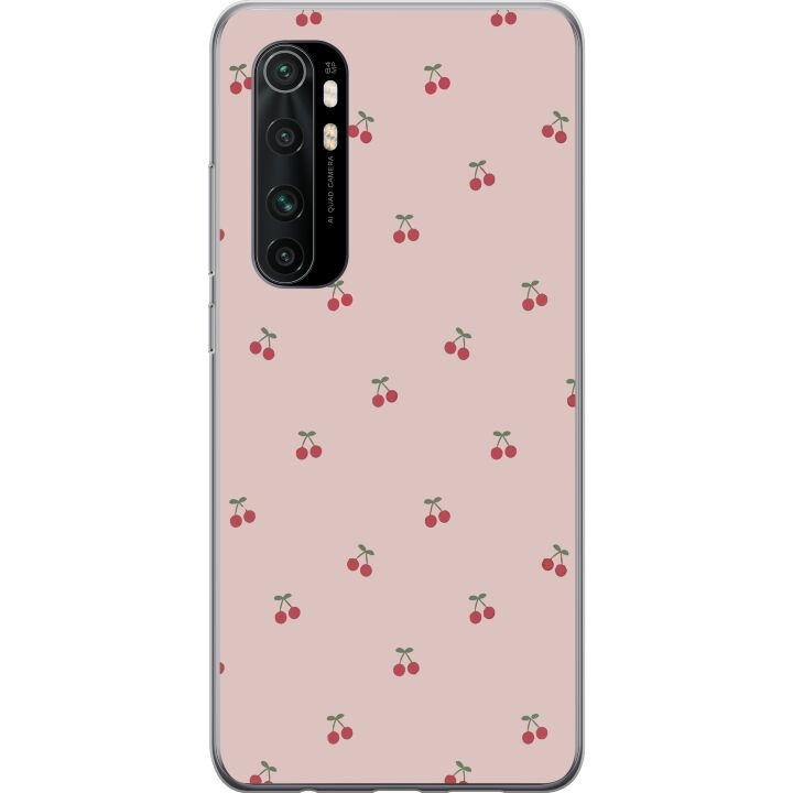 Mobile case for Xiaomi Mi Note 10 Lite with Cherry design in the group SMARTPHONE & TABLETS / Phone cases / Xiaomi at TP E-commerce Nordic AB (A65067)