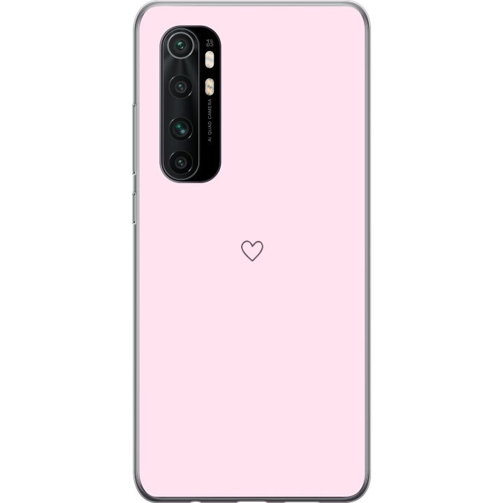 Mobile case for Xiaomi Mi Note 10 Lite with Heart design in the group SMARTPHONE & TABLETS / Phone cases / Xiaomi at TP E-commerce Nordic AB (A65079)