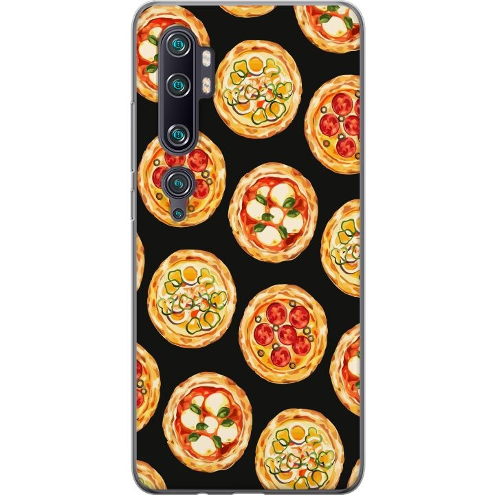 Mobile case for Xiaomi Mi Note 10 Pro with Pizza design in the group SMARTPHONE & TABLETS / Phone cases / Xiaomi at TP E-commerce Nordic AB (A65100)